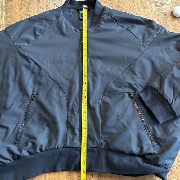 ADIDAS x Karlie Kloss Black Bomber Jacket Women's XXL Great Condition - Picture 8 of 13